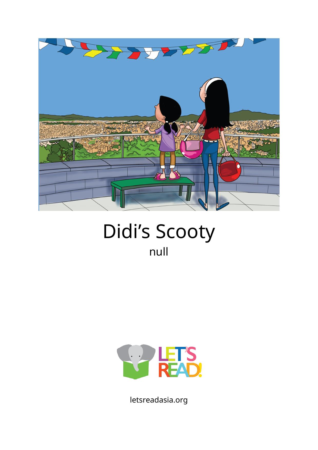 Didi's Scooty